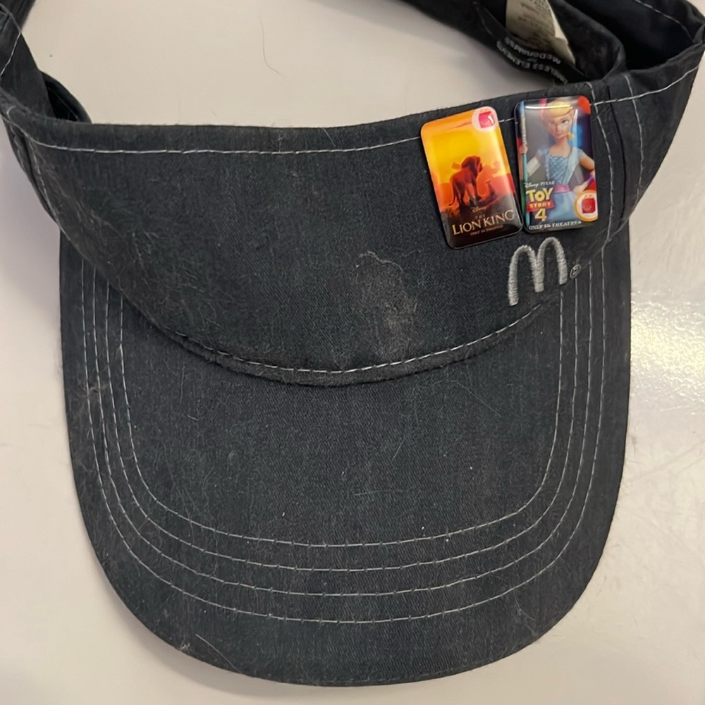 mcdonald’s visor!!
